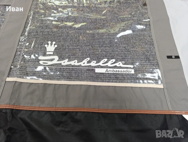 ФОРСЕЛТ ЗА КАРАВАНА ISABELLA AMBASSADOR COAL. МОДЕЛ 2017Г. РАЗМЕР 1050СМ (1036-1060)СМ , снимка 15 - Палатки - 50868553
