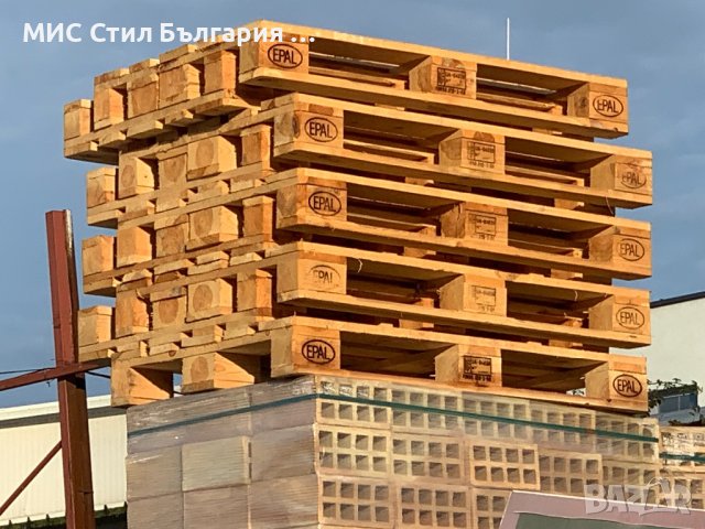 Европалети бели скари 