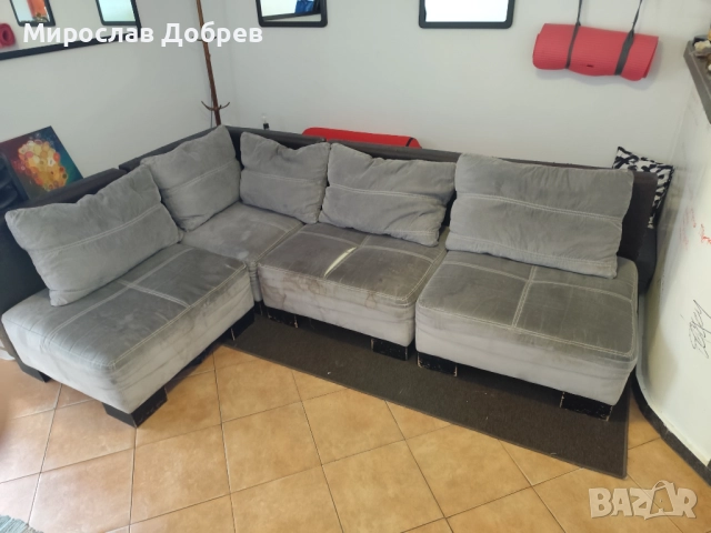 Канапе холно, снимка 3 - Дивани и мека мебел - 51806441