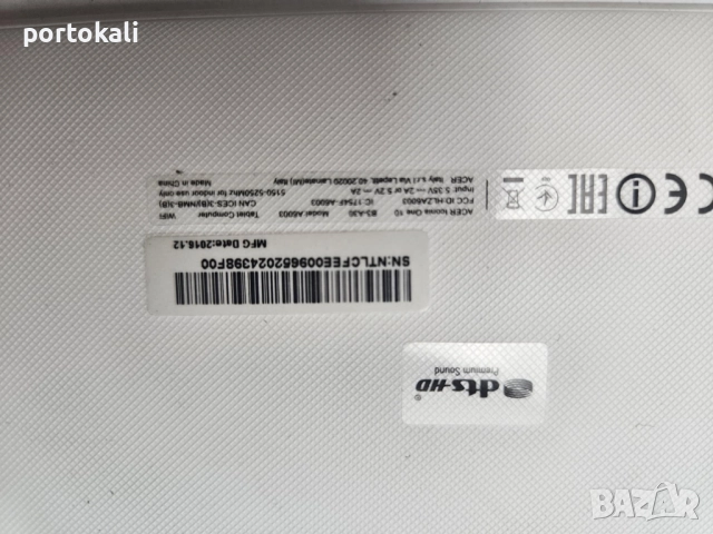 Таблет Acer Iconia One 10 A6003, снимка 4 - Таблети - 52497523