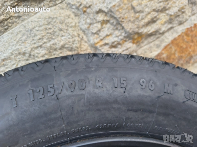 4x98 - 15 цола оригинална патерица fiat panda 4х98 Панда, снимка 4 - Гуми и джанти - 51601231