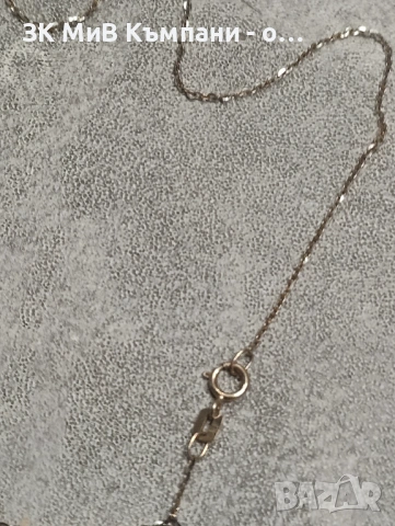 Златен синджир 1.26гр-14к, снимка 2 - Колиета, медальони, синджири - 53079032