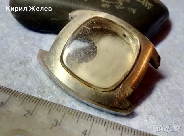 КАСА / КОРПУС със СТЪКЛО от СТАР РЯДЪК МОДЕЛ МАРКОВ КВАРЦОВ ЧАСОВНИК 49756, снимка 10 - Други - 48694765
