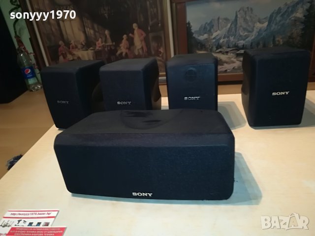 SONY CENTER+4 SPEAKER SYSTEM-ВНОС GERMANY L1906221908, снимка 6 - Тонколони - 37135063