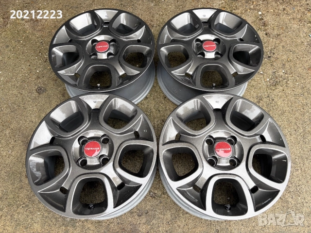 4 броя алуминиеви джанти за Fiat Panda 15, снимка 7 - Гуми и джанти - 52583273
