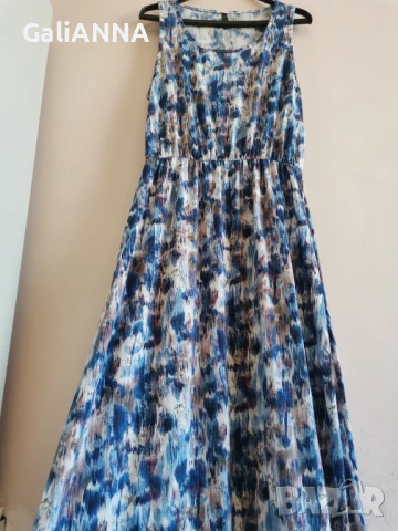 СТРАХОТНА ЛЯТНА РОКЛЯ ЕФЕКТЕН ДЕСЕН XL, снимка 6 - Рокли - 50926167
