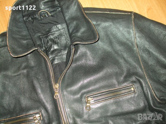 XL Gypsy естествена кожа мъжко яке, снимка 6 - Якета - 27681718