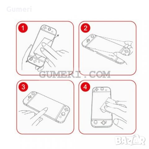 Nintendo Switch OLED Model - Стъклен протектор за Екран, снимка 7 - Аксесоари - 35099963
