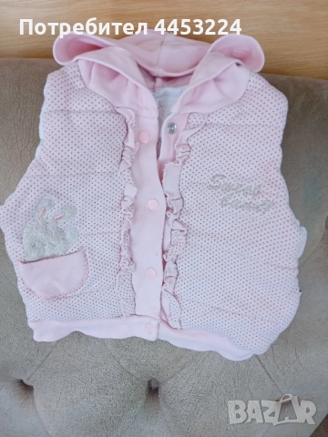 Детски дънкови елечета и бебешки елечета , снимка 6 - Жилетки и елечета за бебе - 50891241