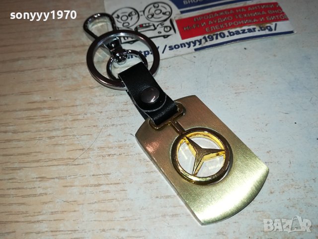 MERCEDES NEW GOLD-КЛЮЧОДЪРЖАТЕЛ 2111231122, снимка 2 - Колекции - 43085685