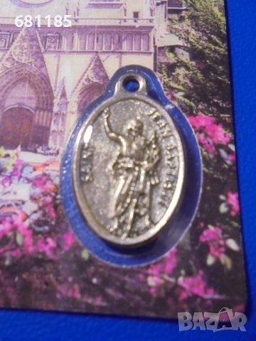 медальон плакет на папа Йоан Павел II и Сен Жан, снимка 7 - Други ценни предмети - 37218985