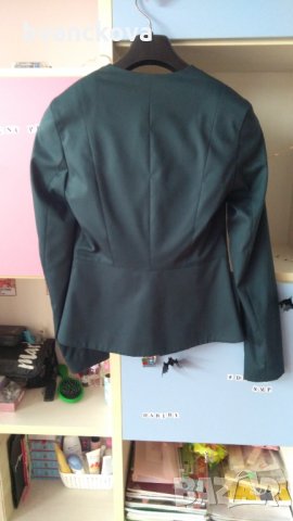 Петролено зелено сако Bobo Zander, снимка 2 - Сака - 34806522