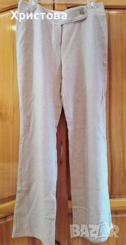 Сив ленен панталон "DOROTY PERKINS"-L