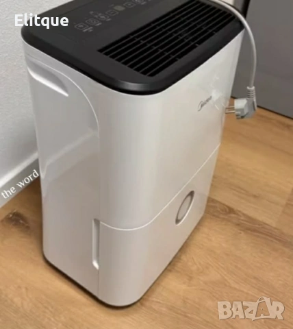 Влагоуловител Midea DF-20DEN7-WF – 20 л/24 ч, Smart Wi-Fi, за до 100 m³ (40 m²), R290, снимка 2 - Влагоабсорбатори и влагоуловители - 53303571