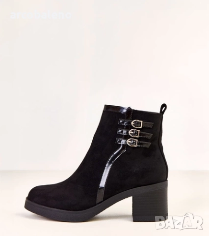 Дамски боти до глезена с висок ток и катарами от Karena, 2цвята , снимка 10 - Дамски боти - 52217063