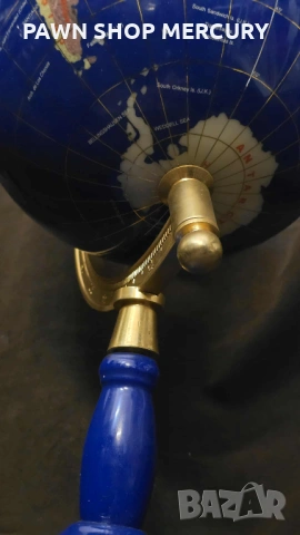 Продавам красив глобус  Lapis Lazuli gemstone , снимка 7 - Други ценни предмети - 53296223