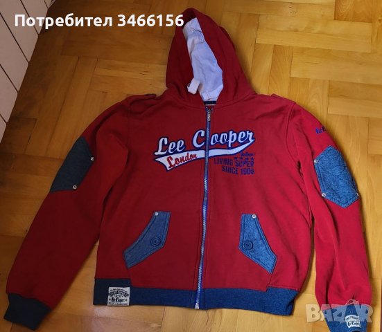 Суитшърти Lee Cooper, снимка 3 - Детски анцузи и суичери - 38692106