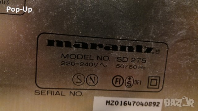 Двукасетъчен дек Marantz SD 275, снимка 4 - Декове - 33685325