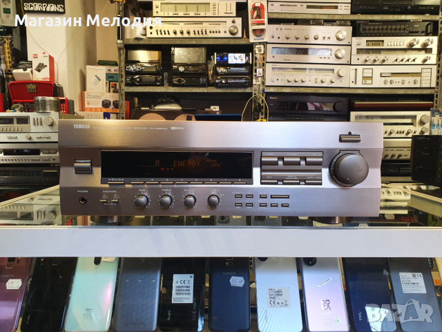 Ресийвър Yamaha RX-496RDS 4 ома: 2 × 105 вата В отлично техническо и визуално състояние.