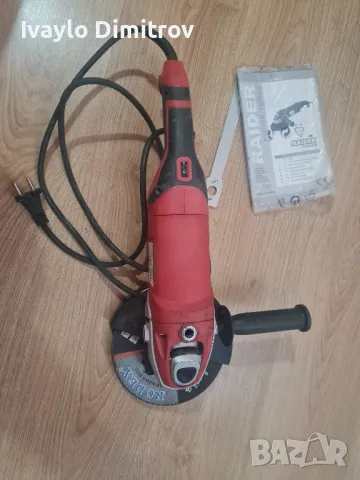 Ъглошлайф Raider RD-AG10T, 180 мм, 1400 W с подарък, 5-6 нови диска