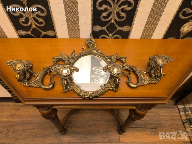 Месингова закачалка, снимка 2 - Антикварни и старинни предмети - 53397211