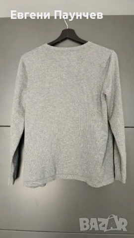 Мъжки пуловер Marc ó Polo размер ,L(M) сив като нов, снимка 2 - Пуловери - 49993725