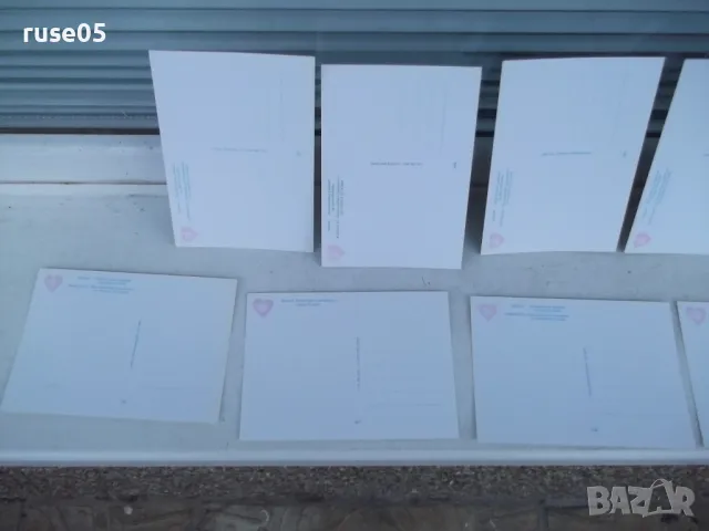 Комплект от 10 бр. хърватски пощенски картички, снимка 6 - Филателия - 48501435