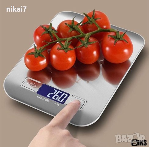 цифрова кухненска везна Неръждаема точност 0,01г/5кг храна/мляко/ядки, снимка 2 - Рутери - 42944091