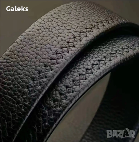 Модерен мъжки кожен колан от истинска кожа с две катарами /И стилни цветове!, снимка 12 - Колани - 51607730