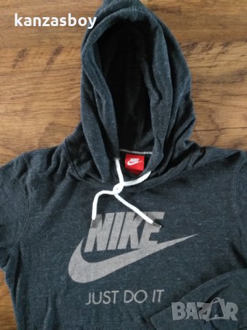 Nike Women's NSW Gym VNTG Hoodie - страхотно дамско горнище, снимка 3 - Спортни екипи - 34829783