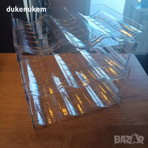 Органайзер за бутилки 3 нива за 9 бутилки, снимка 9 - Други стоки за дома - 52019325