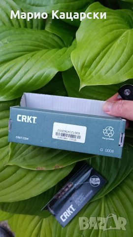 Сгъваем нож флипер CRKT 3810, снимка 7 - Ножове - 37014200