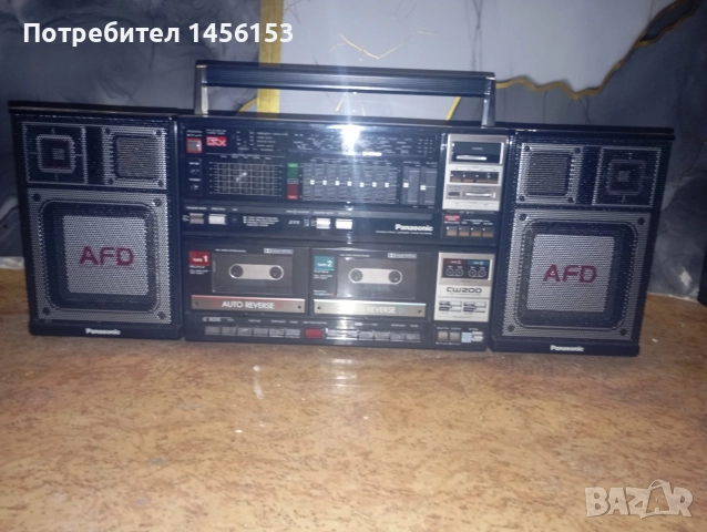 касетофон Panasonik model:RX-CW200l