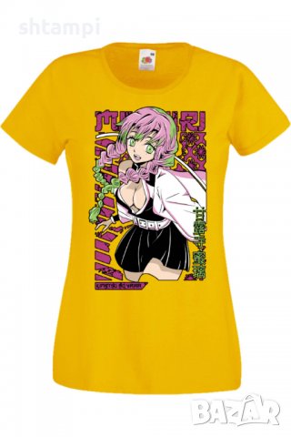 Дамска тениска Аниме Манга Demon Slayer Kanroji Mitsuri,Анимация,игра,Празник,Повод., снимка 10 - Тениски - 38058040