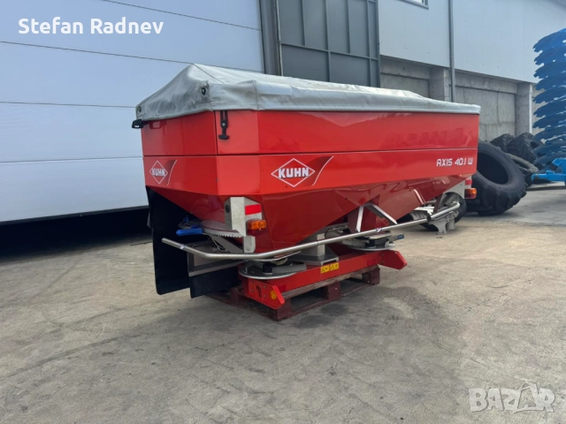 Торачка Kuhn Axis 40.1W с кантар, снимка 2 - Селскостопанска техника - 51805191