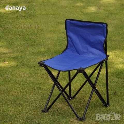 3715 Сгъваемо рибарско столче в калъф, снимка 4 - Къмпинг мебели - 40666415