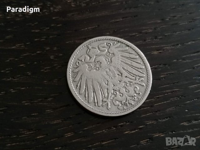 Райх монета - Германия - 10 пфенига | 1900г.; серия A, снимка 2 - Нумизматика и бонистика - 26478627