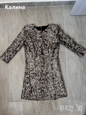 ЧИСТО НОВА Рокля с пайети