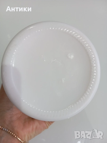 Стар порцеланов красив буркан  , снимка 5 - Други ценни предмети - 52625303