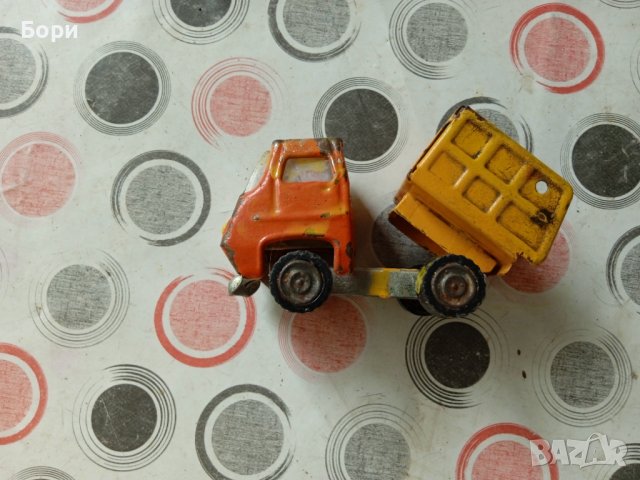 Старо метално камионче, снимка 4 - Колекции - 37934791