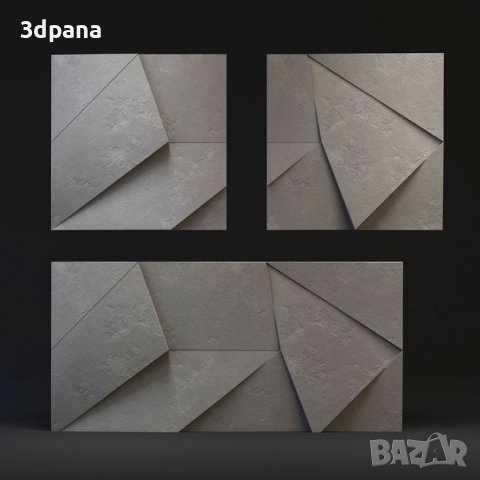 3D гипсови панели, декоративни облицовки за стени / пана №0024, снимка 2 - Облицовки - 39795149