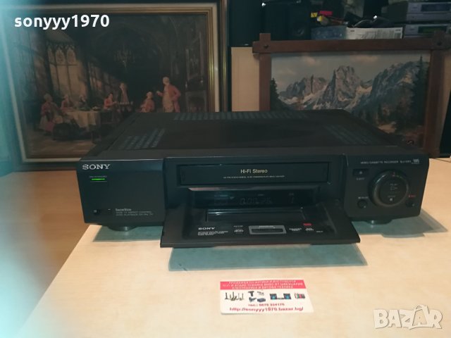 sony slv-e811vc da pro 4 head stereo video-germany 1304211010, снимка 3 - Плейъри, домашно кино, прожектори - 32527336