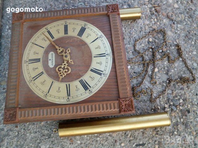 оригинален стенен часовник Junghans първата половина на ХХ  век Original wall clock Antique German, снимка 14 - Антикварни и старинни предмети - 26108454