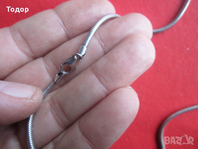Уникална сребърна верижка верига ланец 925, снимка 3 - Колиета, медальони, синджири - 35101790