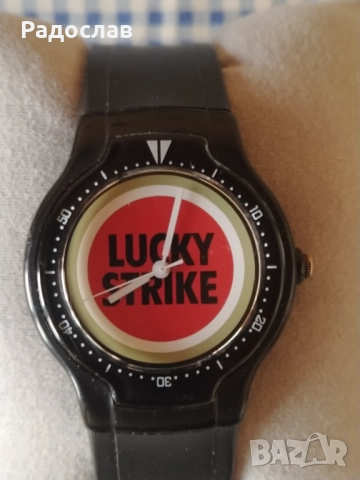 стар часовник Lucky Strike, снимка 3 - Мъжки - 51501120