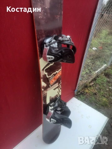 Сноуборд STUF  LE MANS 165см,  с автомати, снимка 6 - Зимни спортове - 53055363