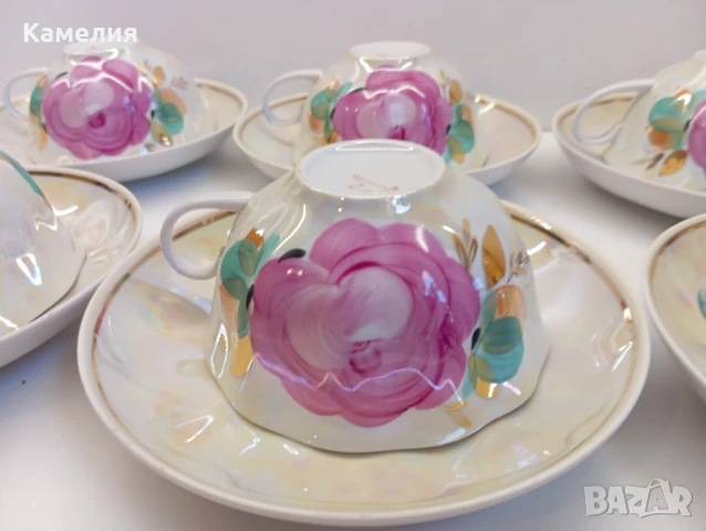 Руски порцелан , снимка 6 - Чаши - 50906272