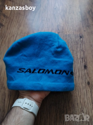salomon - страхотна зимна шапка универсален размер, снимка 4 - Шапки - 53143100
