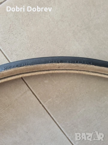 шосейна гума Michelln bib ts20 x 700 622c 20c памук oт 80те, снимка 4 - Части за велосипеди - 50693960