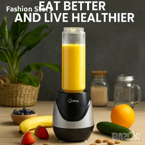 Компактен и мощен блендер Midea BL1189CEE-MPO1S